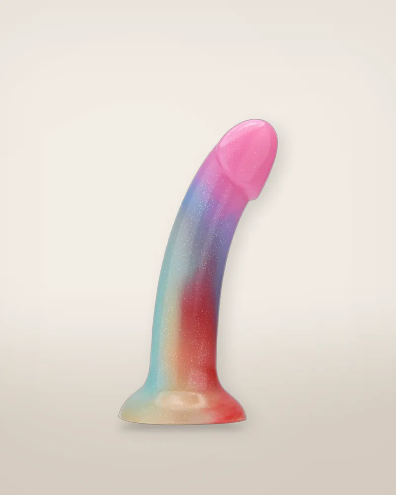 Mina Iridescent Silicone Dildo