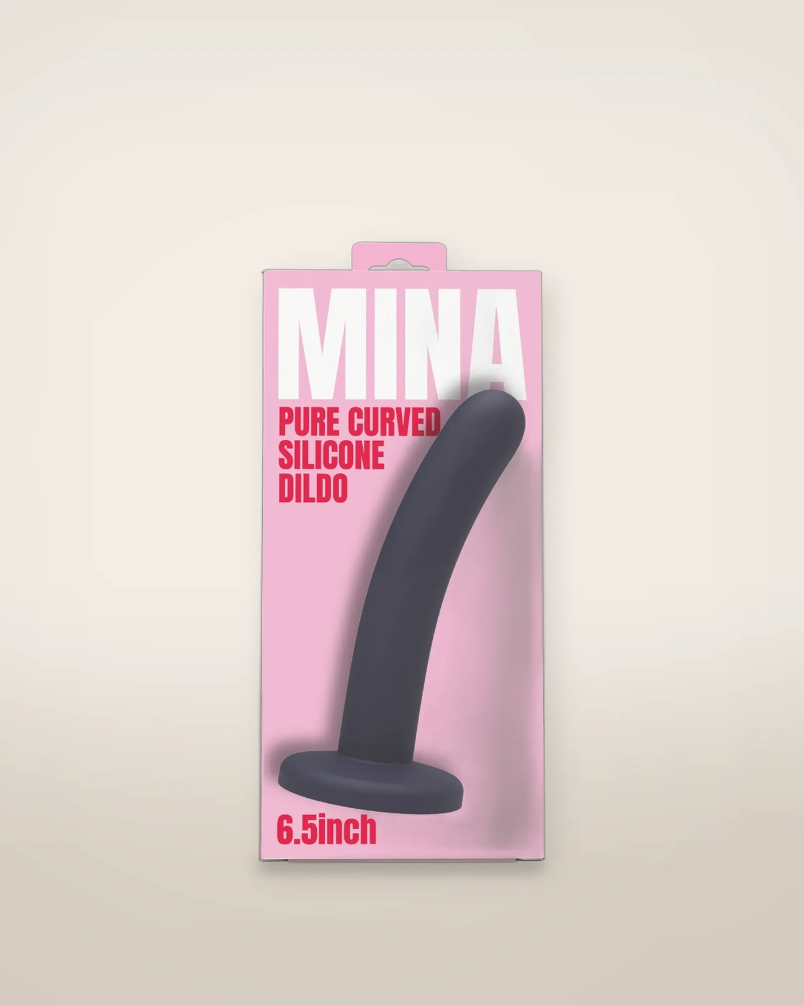 Mina Pure Curved Silicone Dildo 6.5 Inch, view 4
