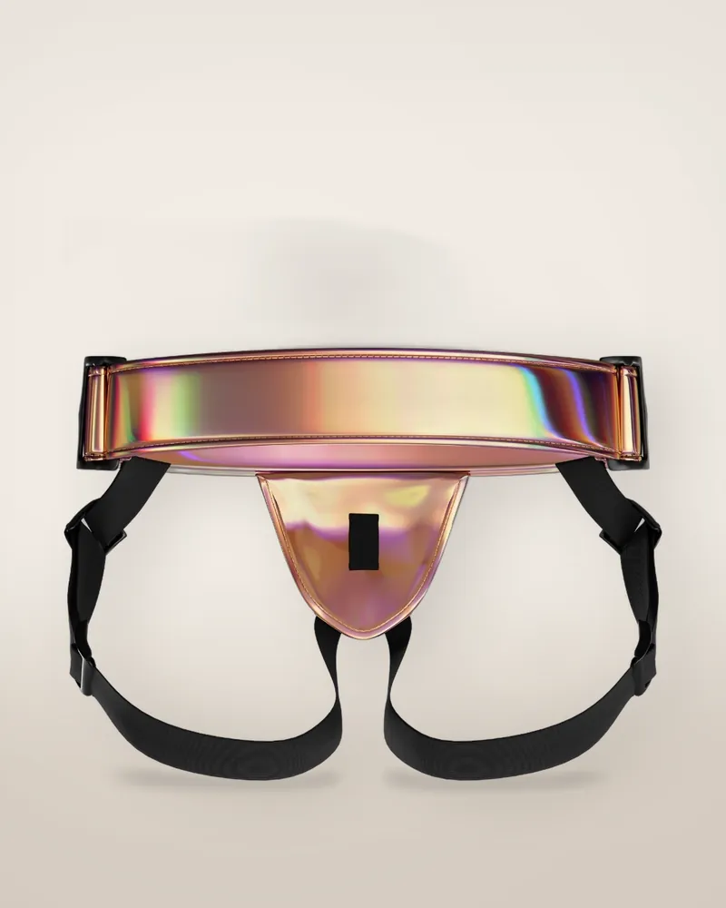 Mina Shimmer Strap-On Harness