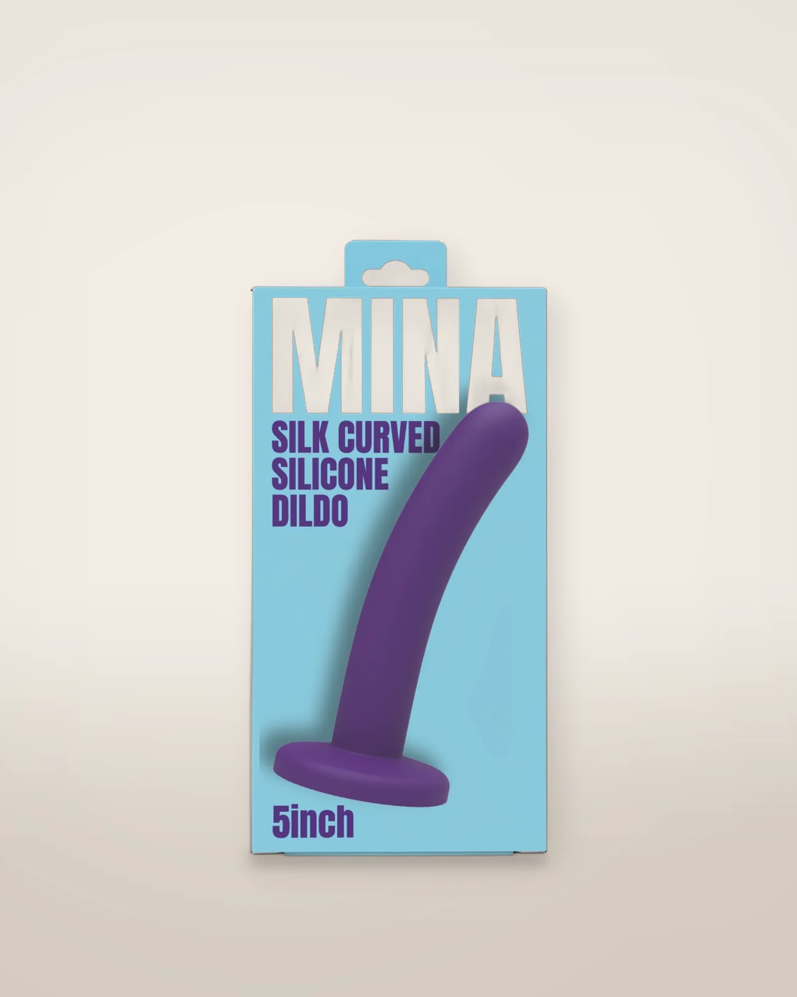Mina Silk Curved Silicone Dildo 5 Inch, view 3