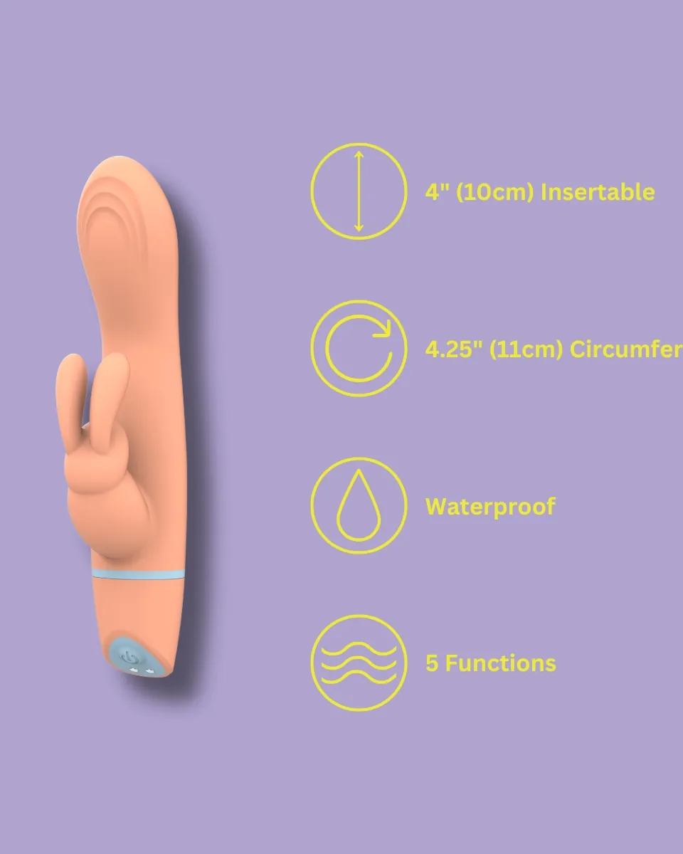 Mina Thrill G-Spot Rabbit Vibrator, view 4
