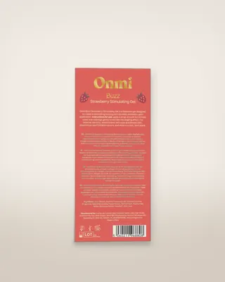 Onmi Buzz Strawberry Liquid Vibrator, view 4