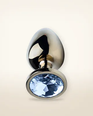 Precious Metals Gold Butt Plug, view 1