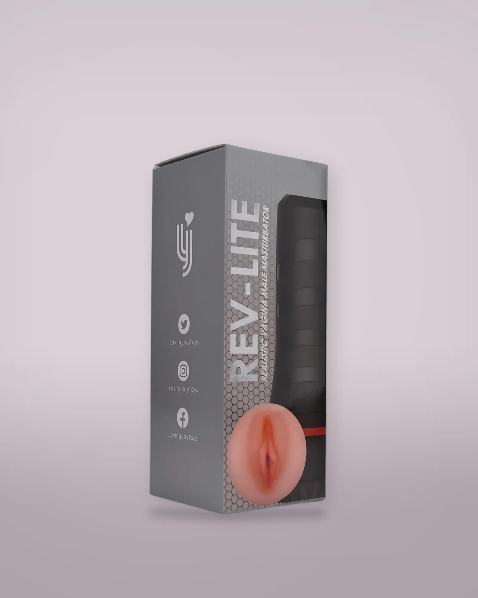 Rev-Lite Realistic Vagina Male Masturbator, view 3