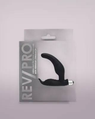 Rev-Pro Vibrating Prostate Massager with Perineum Stimulator, view 3