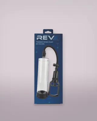 Rev-Pump Trigger Penis Pump 8.5 Inches, view 4