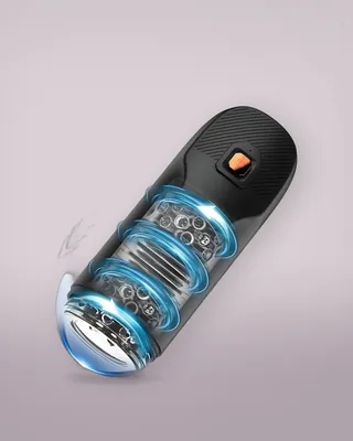 Rev Rotating and Thrusting Male Masturbator, view 2