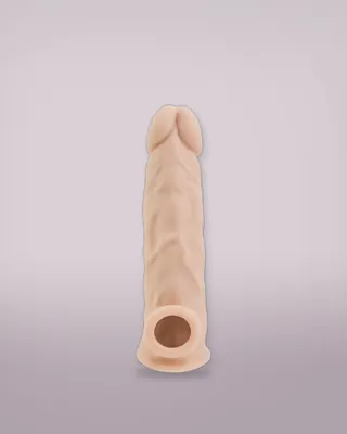 Rev-Sleeves 7.5 Inch Girthy Realistic Silicone Penis Extension Sleeve, view 2