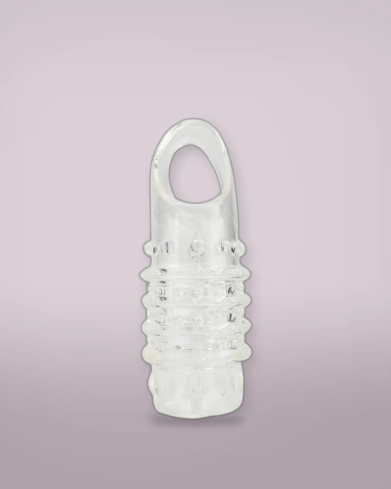 Rev-Sleeves Textured Penis Sleeve with Ball Loop, view 2