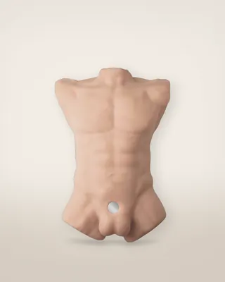 SilexD Apollo Male Pleasure Doll with Interchangeable Dildo, view 2