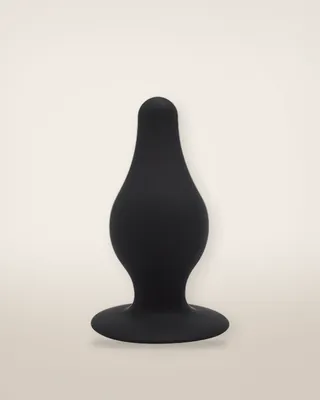 SilexD Dual Density Tapered Silicone Butt Plug, view 1