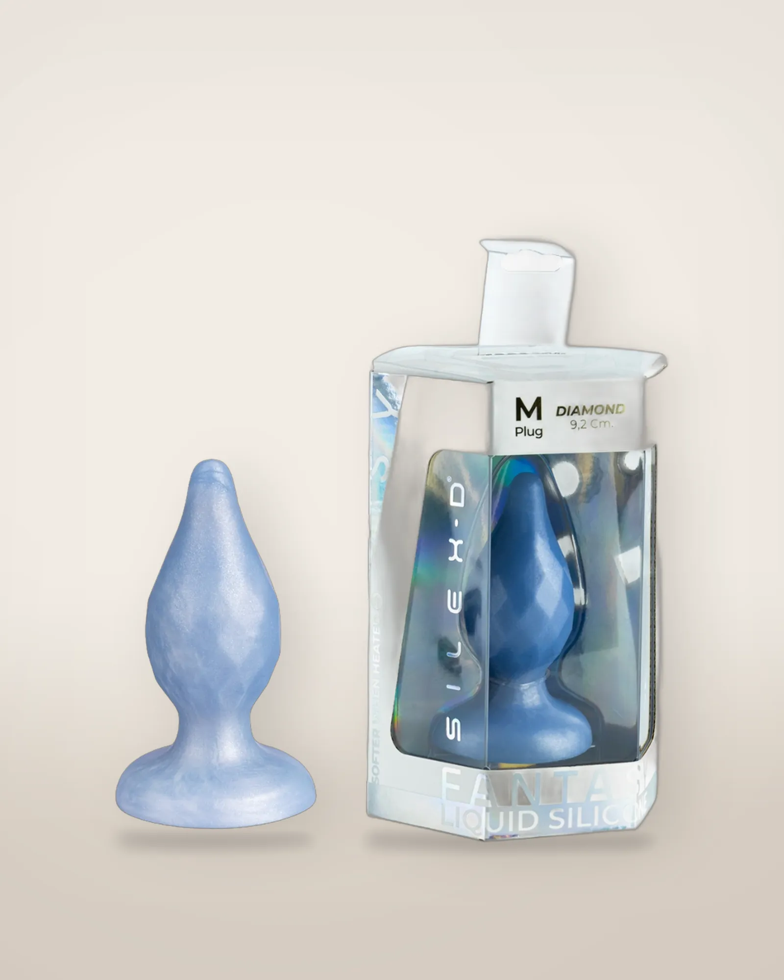 SilexD Fantasy Collection Diamond Butt Plug Medium