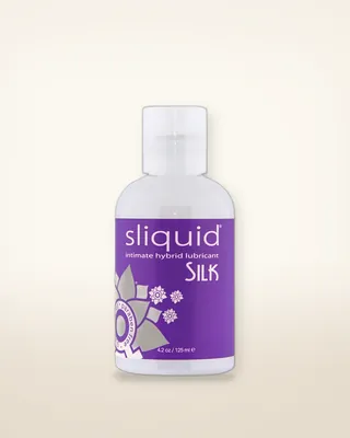 Sliquid Naturals Silk Hybrid Lubricant-125ml, view 1