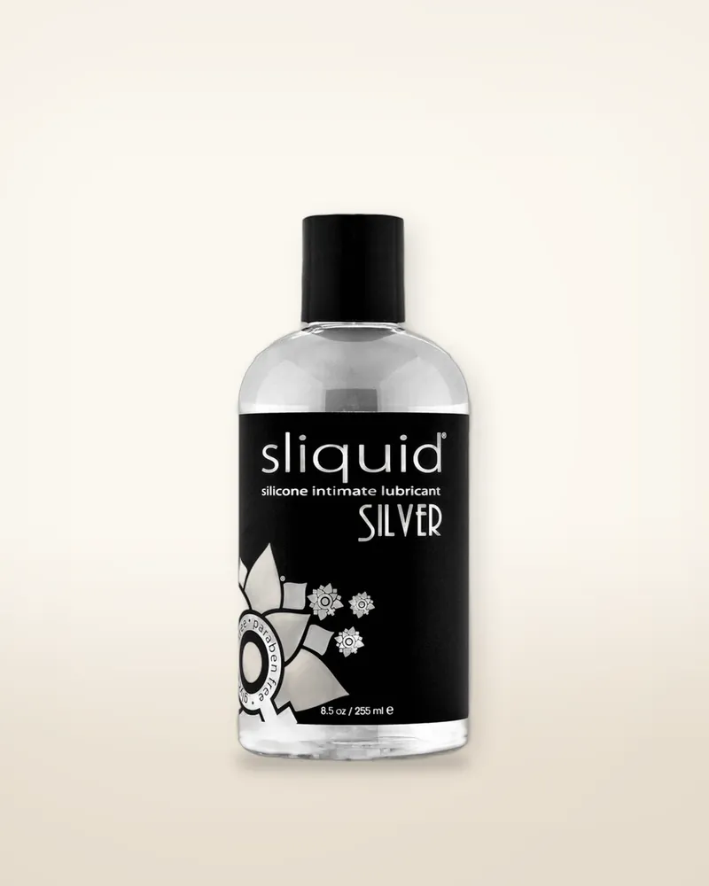Sliquid Naturals Silver Silicone Lubricant-255ml