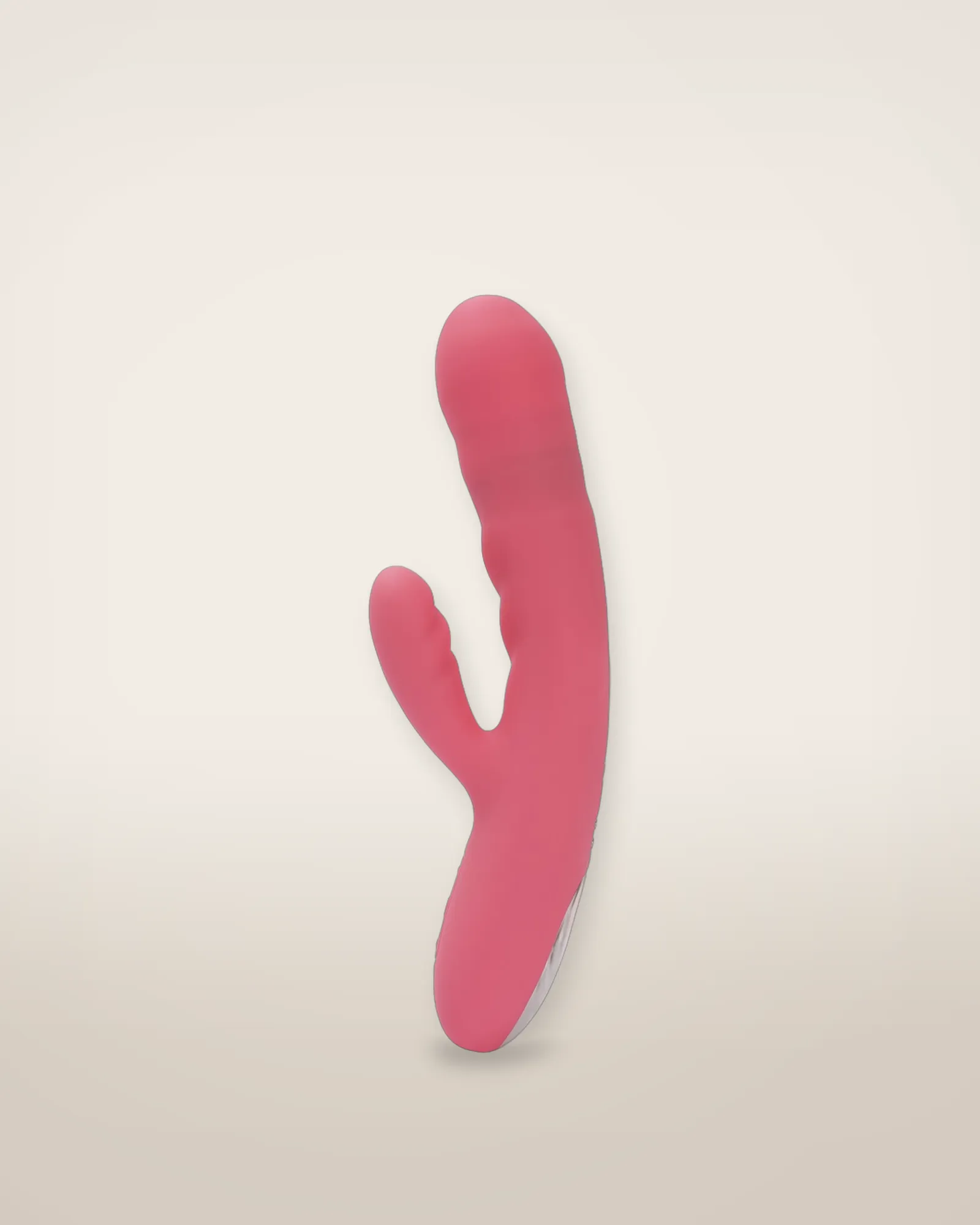 Svakom Avery Thrusting Vibrator with Clitoral Stimulator Pink