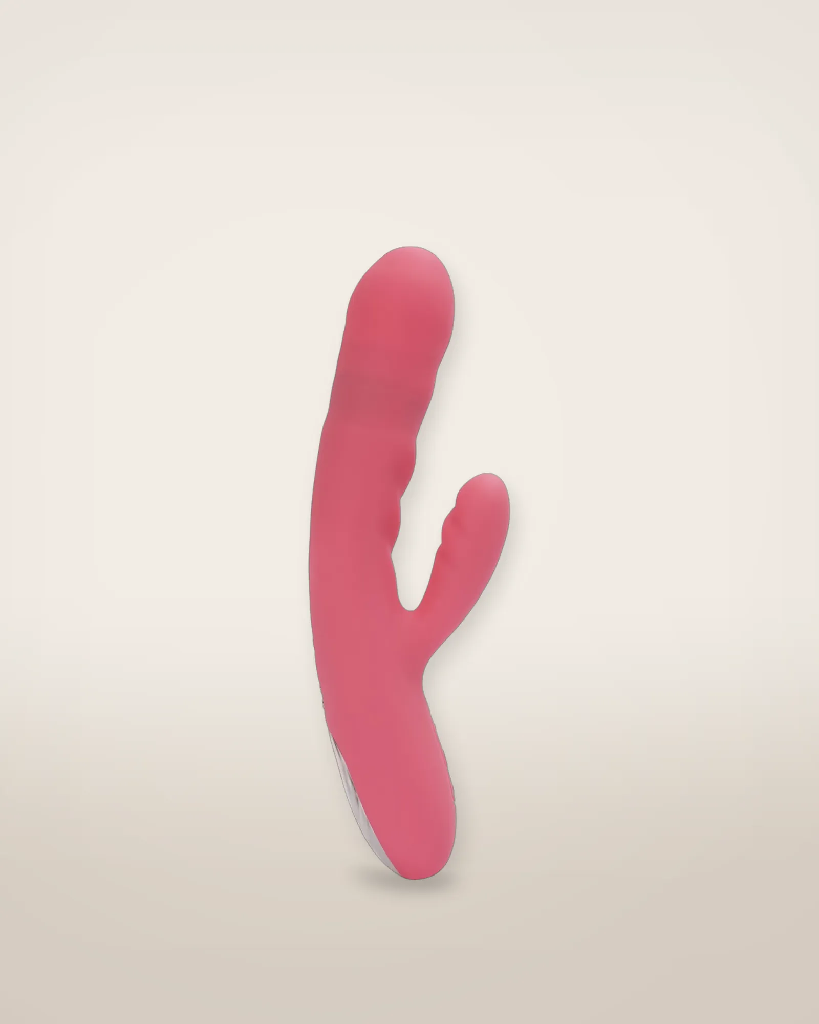 Svakom Avery Thrusting Vibrator with Clitoral Stimulator Pink, view 2