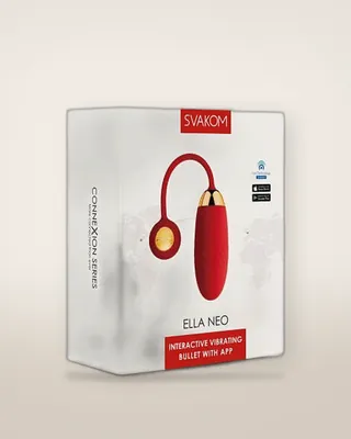 Svakom Ella Neo Interactive App Controlled Vibrating Egg, view 4