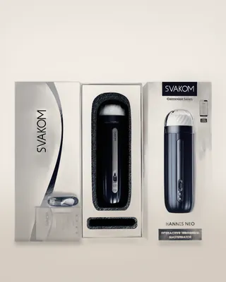 Svakom Hannes Neo Heat Vibrating Male Masturbator, view 4