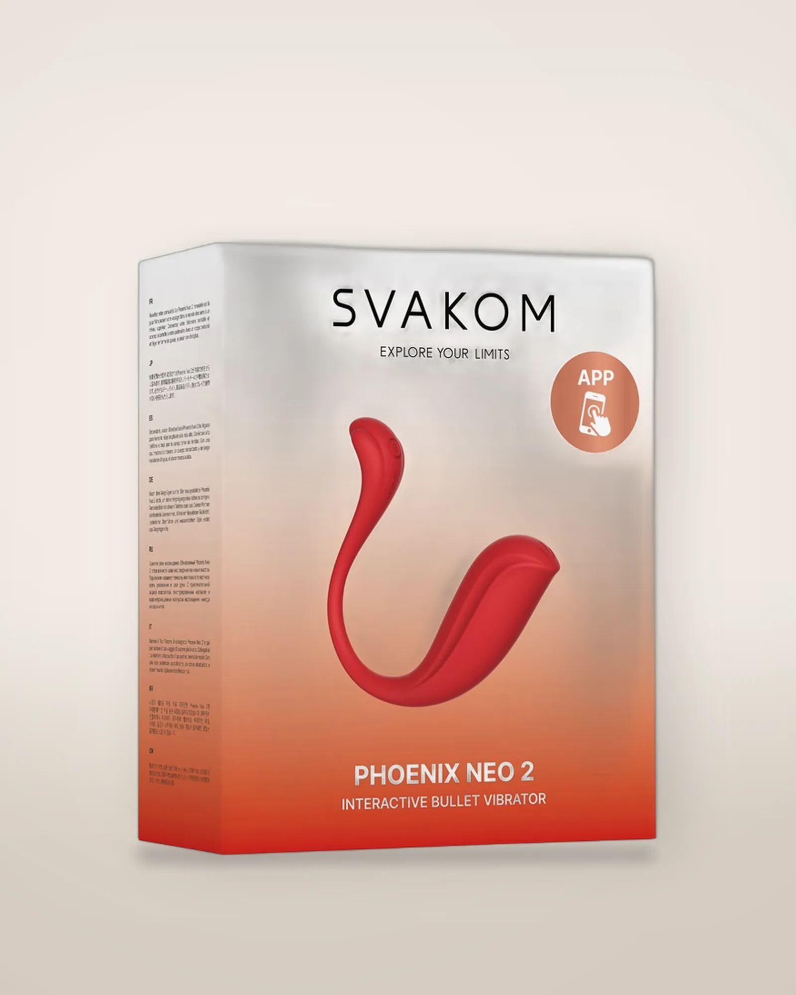 Svakom Phoenix Neo 2 Interactive App Controlled Vibrator, view 4
