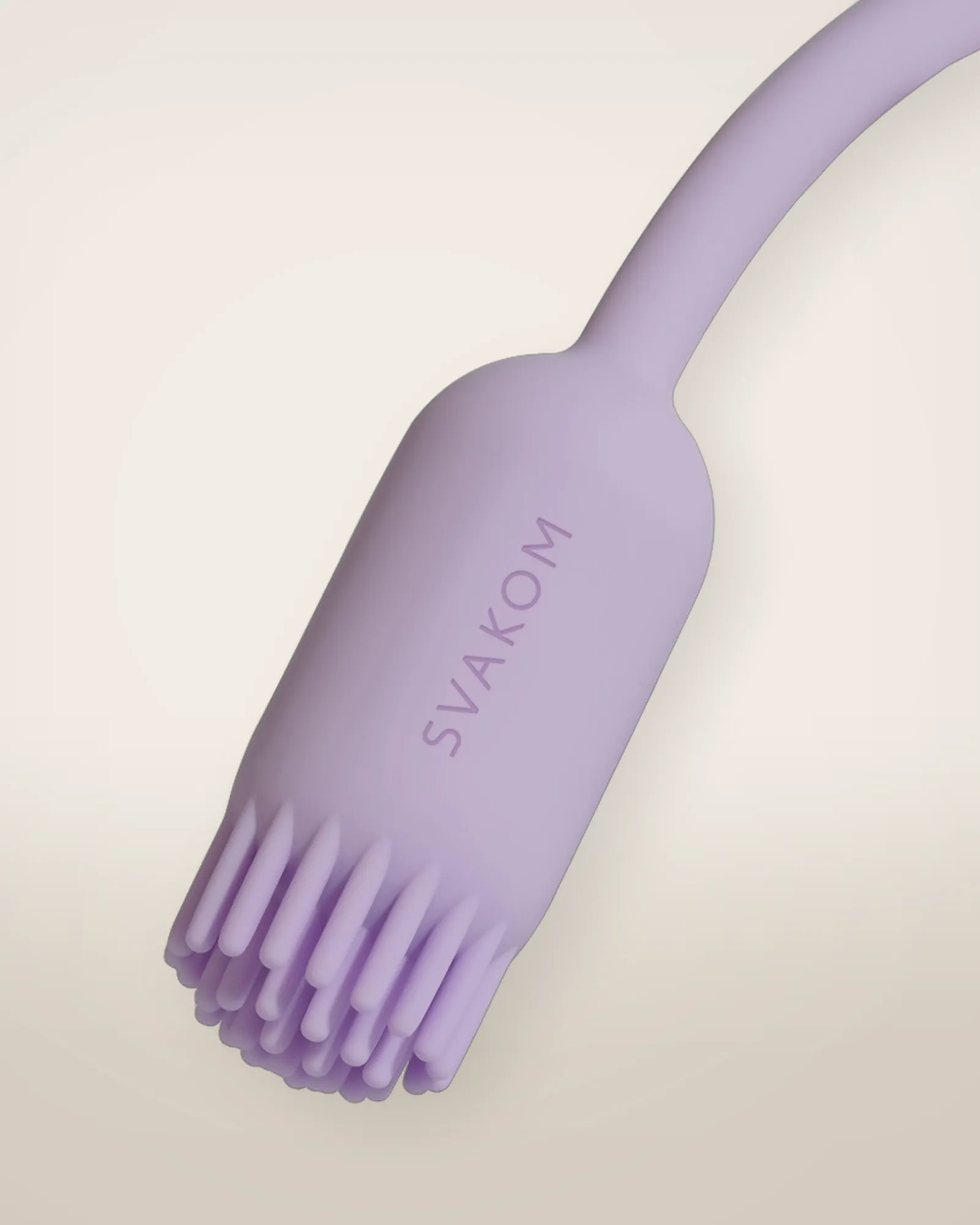Svakom Plume Flexible Brush Tail Bullet Vibrator, view 3