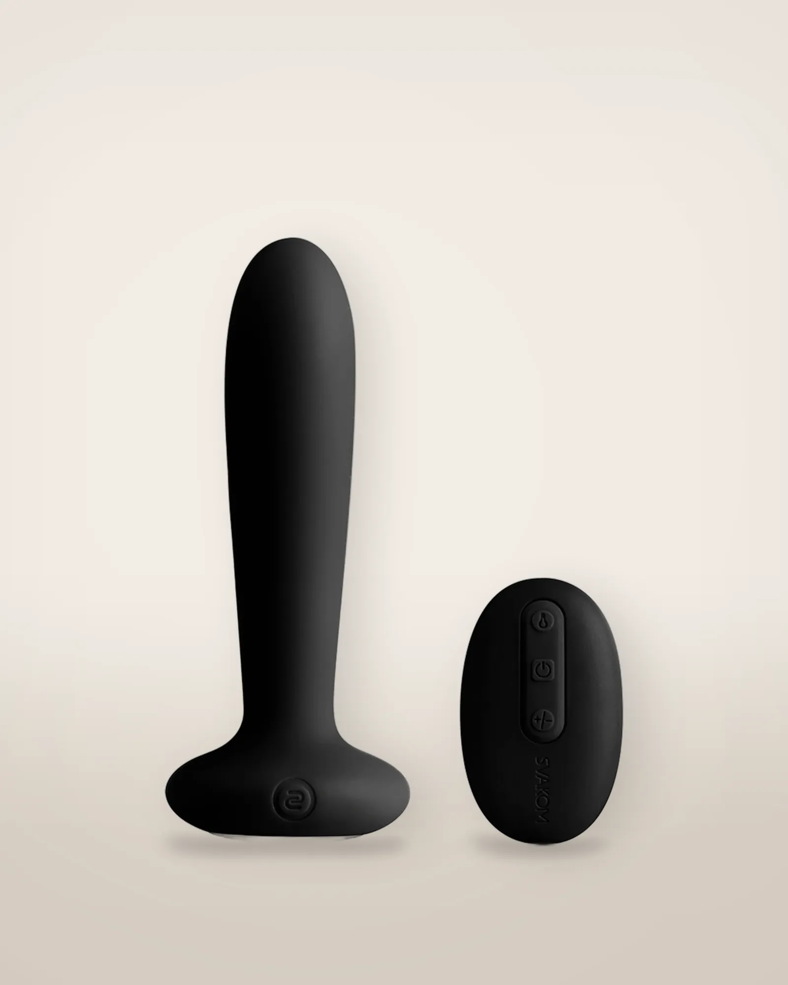 Svakom Primo Remote Control Warming Butt Plug - Black