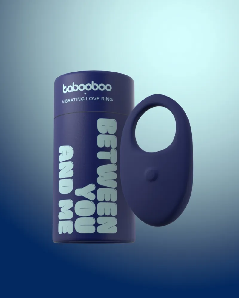 Tabooboo Between You and Me Vibrating Love Ring, view 4