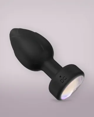 Toosh Remote Controlled Light Up Vibrating Butt Plug, view 2