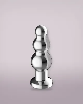 Toosh Remote Controlled Metal Vibrating Anal Beads, view 4