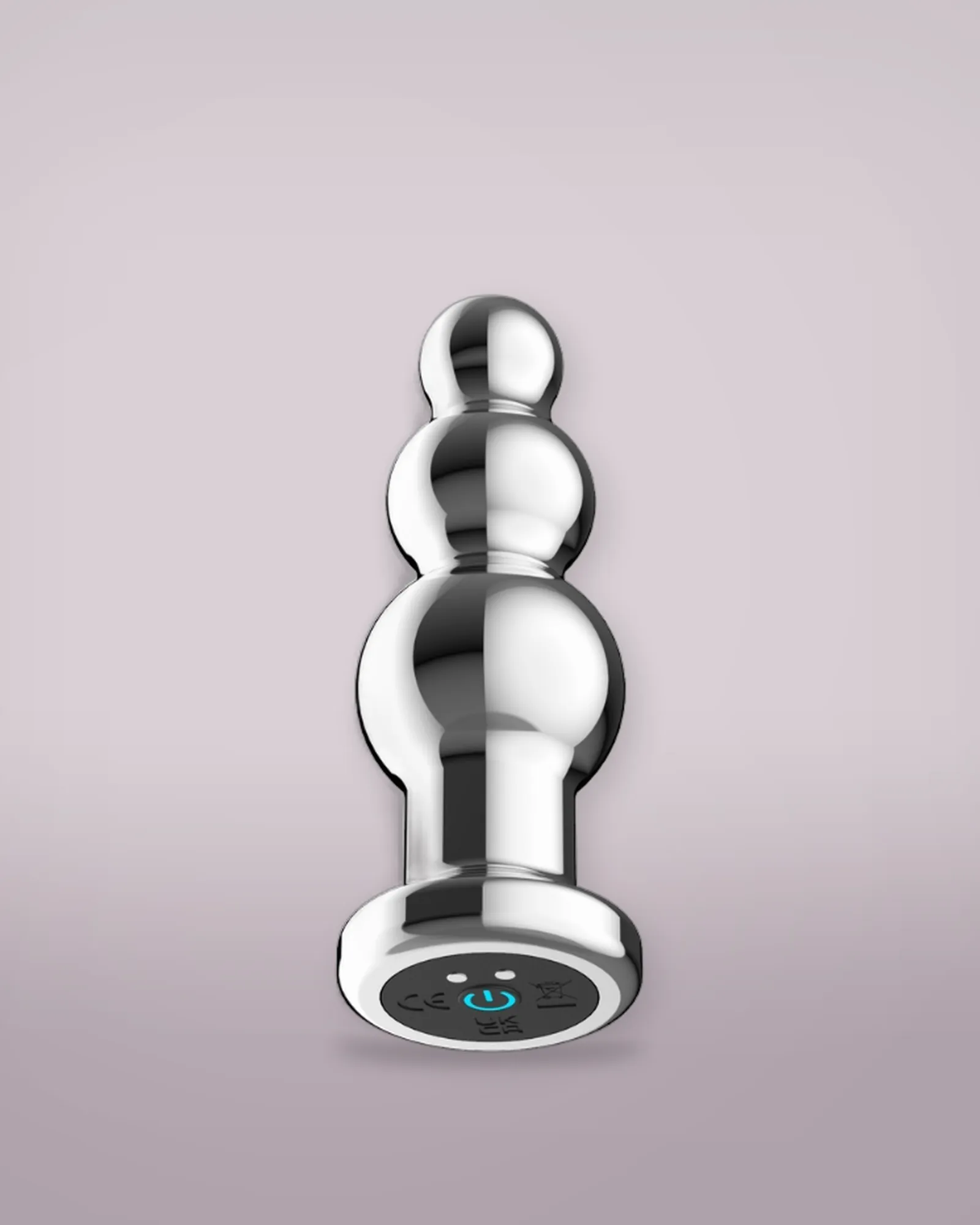 Toosh Remote Controlled Metal Vibrating Anal Beads, view 3