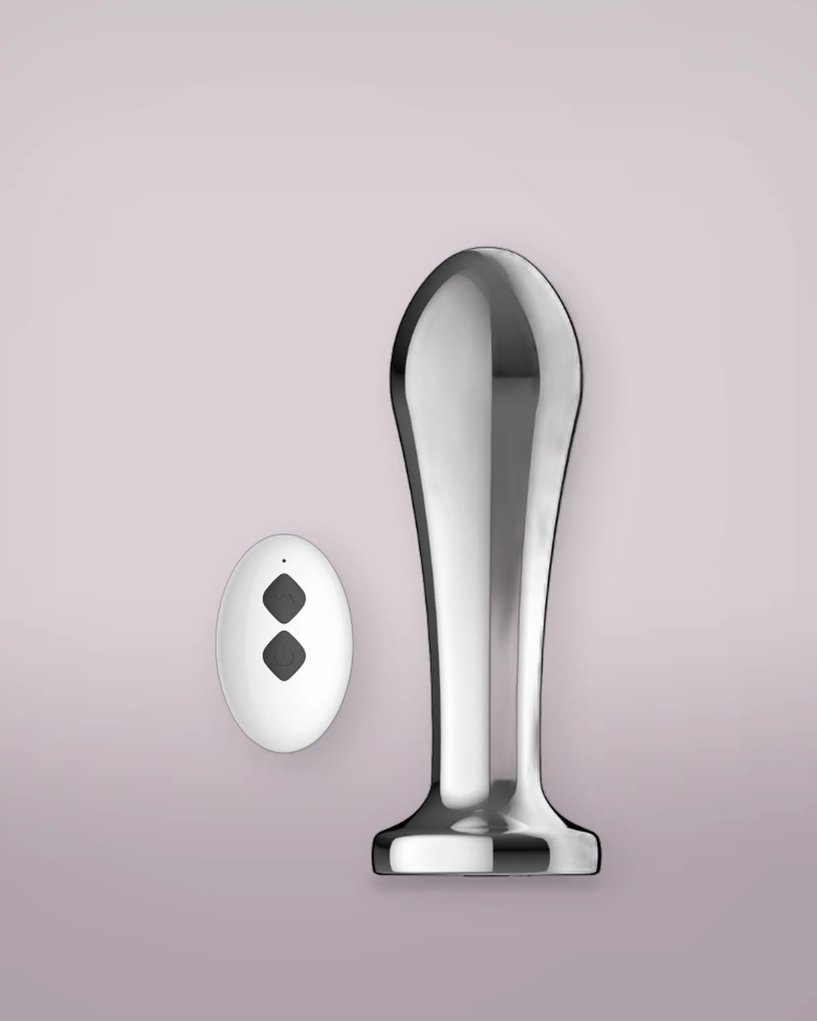 Toosh Remote Controlled Metal Vibrating Anal Plug