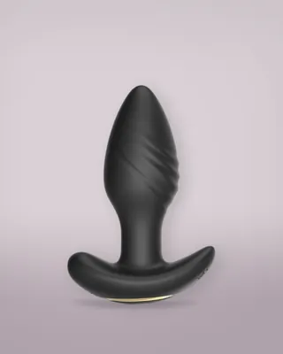 Toosh Remote Controlled Silicone Rotating & Vibrating Butt Plug, view 2
