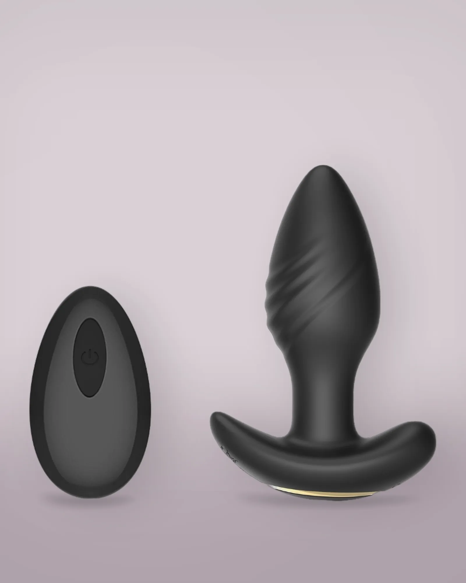 Toosh Remote Controlled Silicone Rotating & Vibrating Butt Plug