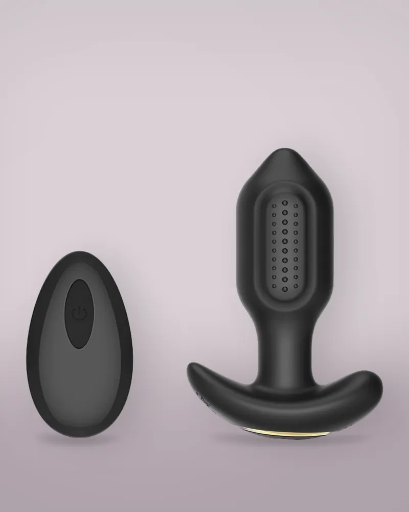 Toosh Remote Controlled Silicone Vibrating Butt Plug
