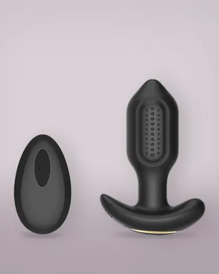 Toosh Remote Controlled Silicone Vibrating Butt Plug, view 1